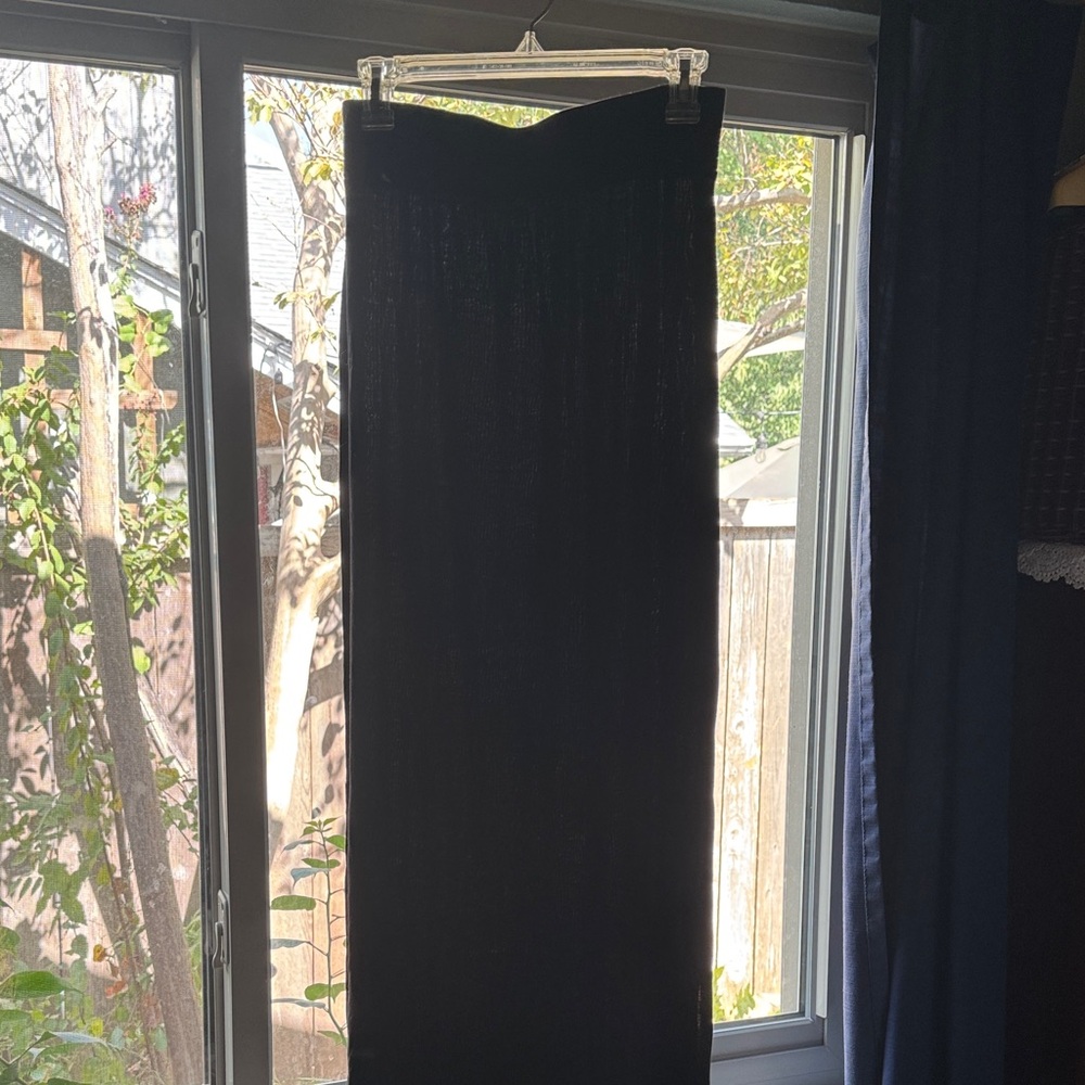 Black Maxi Skirt